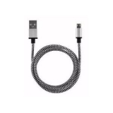 USB C kabel 1m wit/zwart